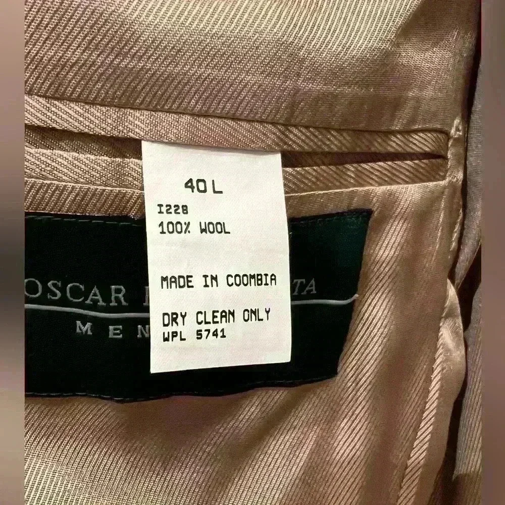 Oscar de la Renta sports coat